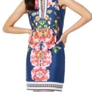 NWT New York and Co. Split Neck Midi Dress